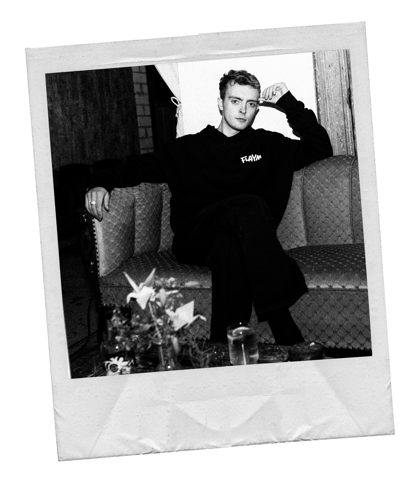 FLAYM Oversized Hoodie Schwarz (...but different)