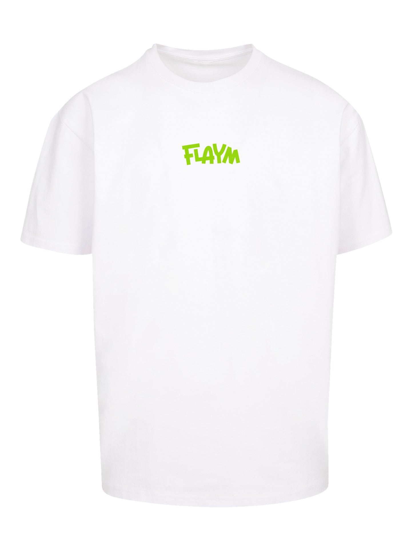 FLAYM T-Shirt Weiss (Tigerkopf)